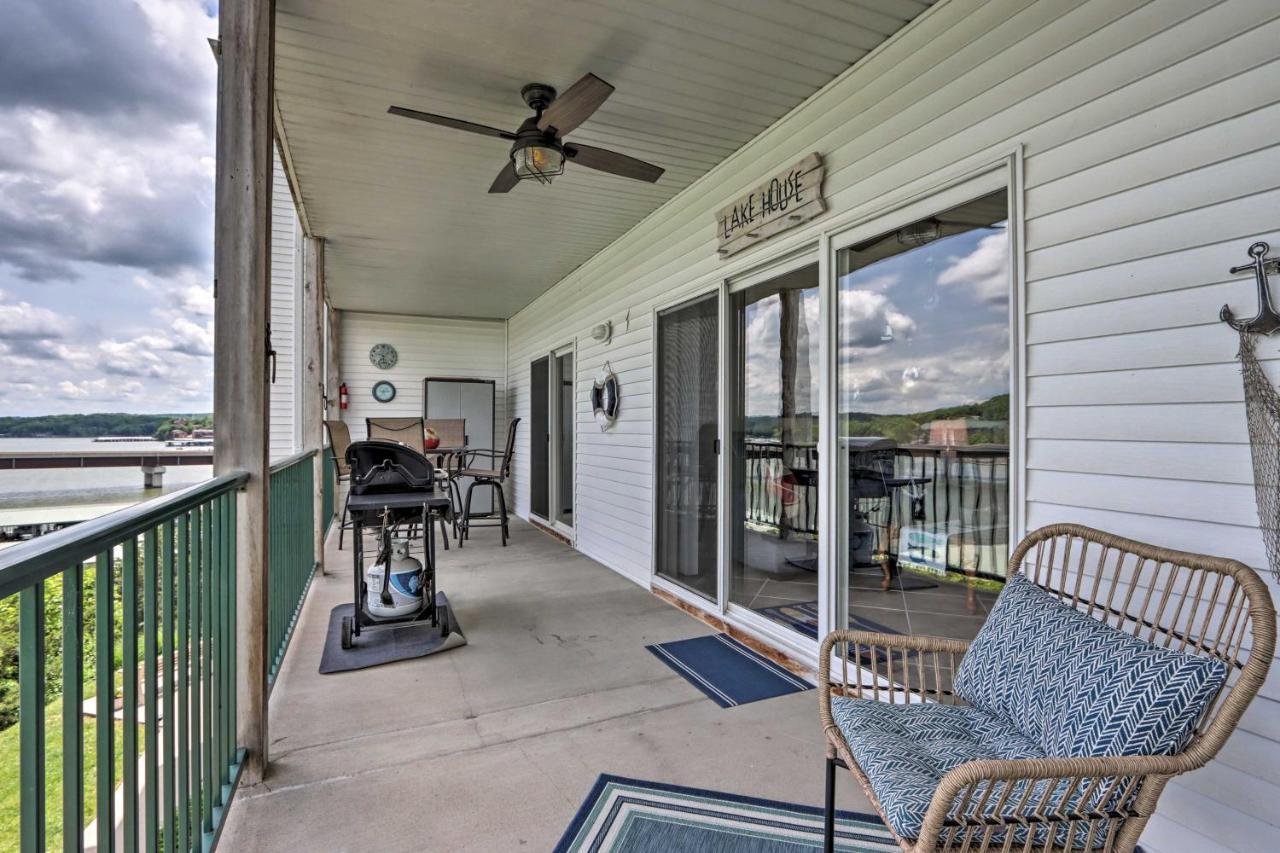 Lakefront Ozark Condo With Balcony And Seasonal Pool! Camdenton Dış mekan fotoğraf